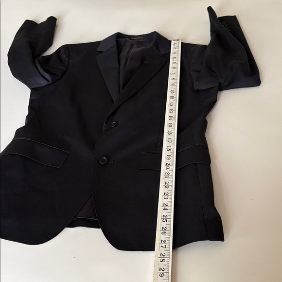 Bonobos Marzotto Italian Wool Slim Fit Blazer in Navy Two Button Close Size 38S - Picture 11 of 12